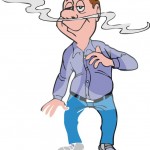 1smelling-an-aroma-royalty-free-vector-illustration