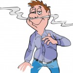 2smelling-an-aroma-royalty-free-vector-illustration